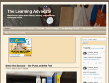 Tablet Screenshot of homeschooladvocate.org